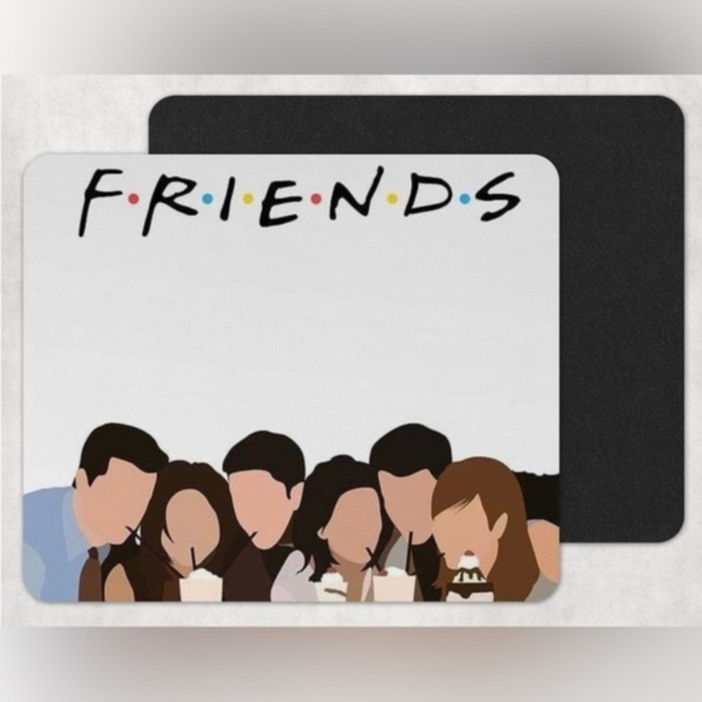 Friends illustration Mouse Pad